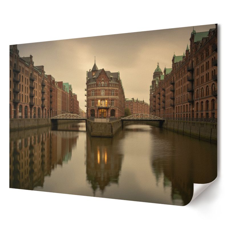 Plakat canvas Wallfluent Format A3 Miejska elegancja Artysta Qu 1 szt.