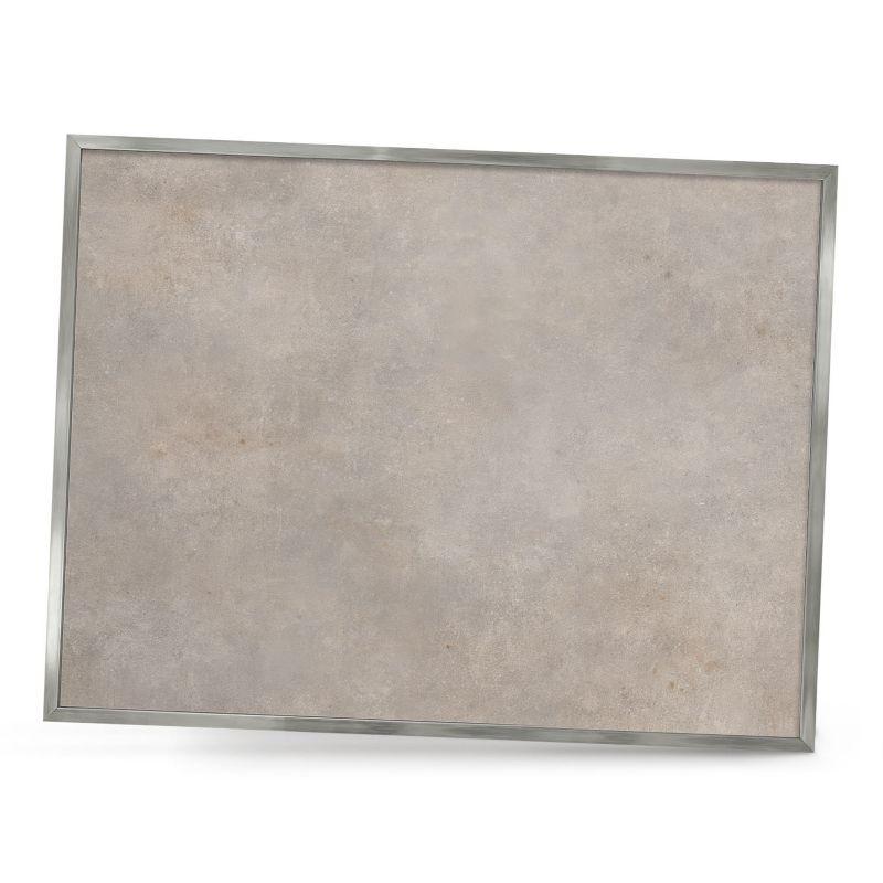 Tablica magnetyczna dekoracyjna ArtPrintCave 80x60 Neutralna elegancja w srebrnej ramie 1szt