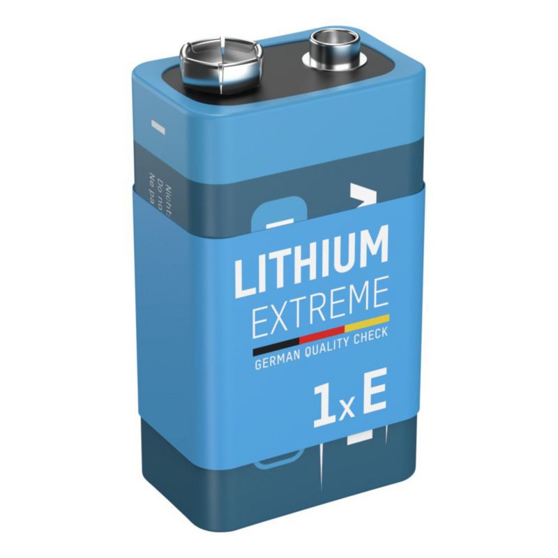 Bateria litowa ANSMANN Extreme E/1604LC/PP3 9V - 1 szt.