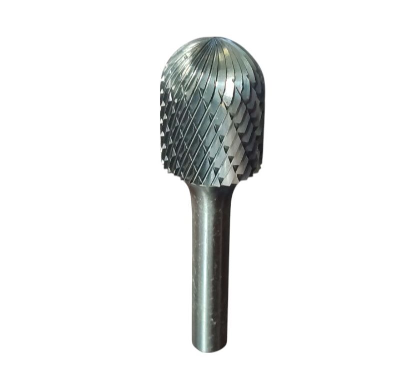 Frez pilnik obrotowy cylindryczny zaokrąglony Kormax 20x25x70x8mm do metalu z węglika WRC (SC82025) - 1 szt.