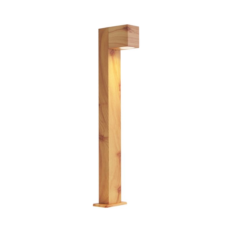 Nowoczesny lampa słupkowa do ogród Qazqa Baleno 65 brązowy max 15W kompatybilny z żarówką LED GU10 IP44 1 szt.
