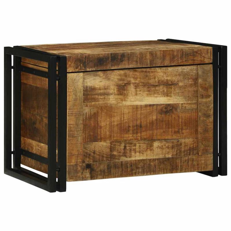 Stolik nocny WaszeMeble drewniany brązowy WM-4016751 1 szt.