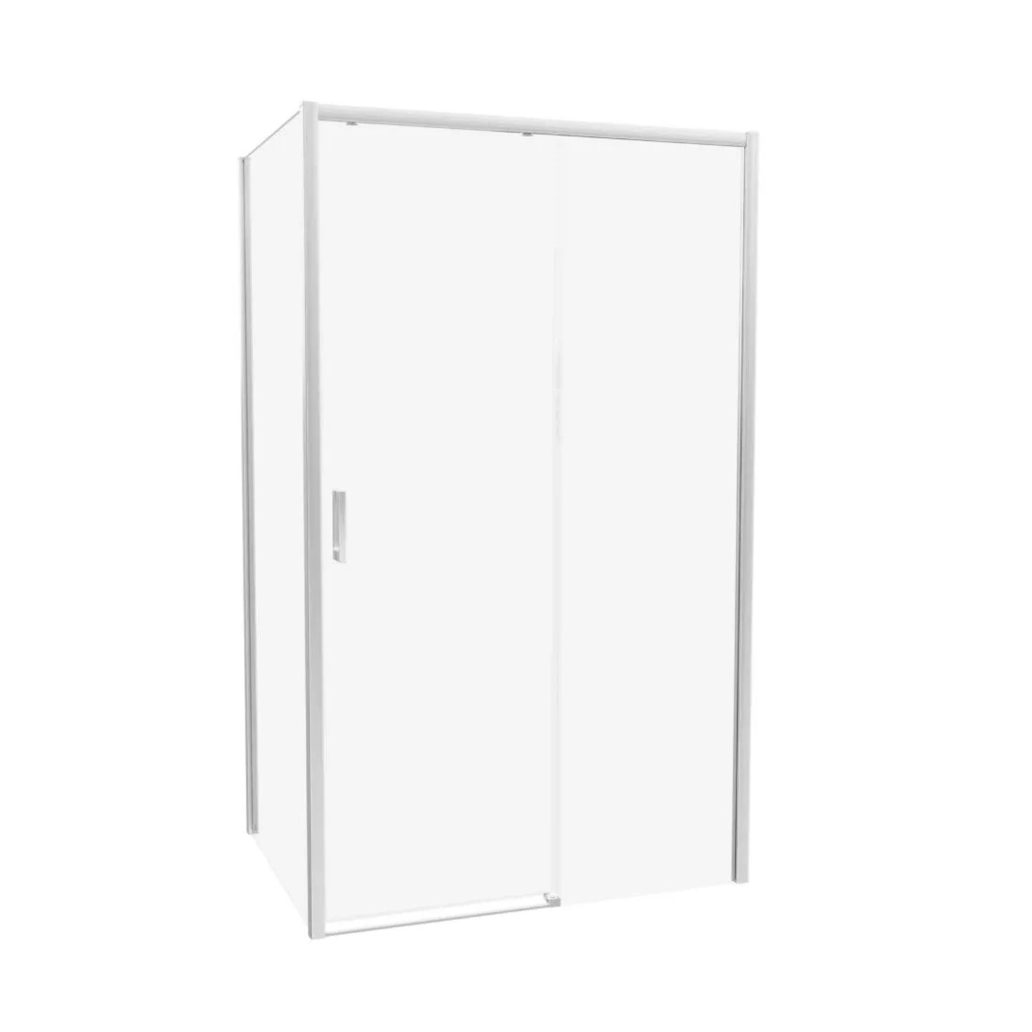 Kabina prysznicowa Innova 100x80 cm chrom prawa