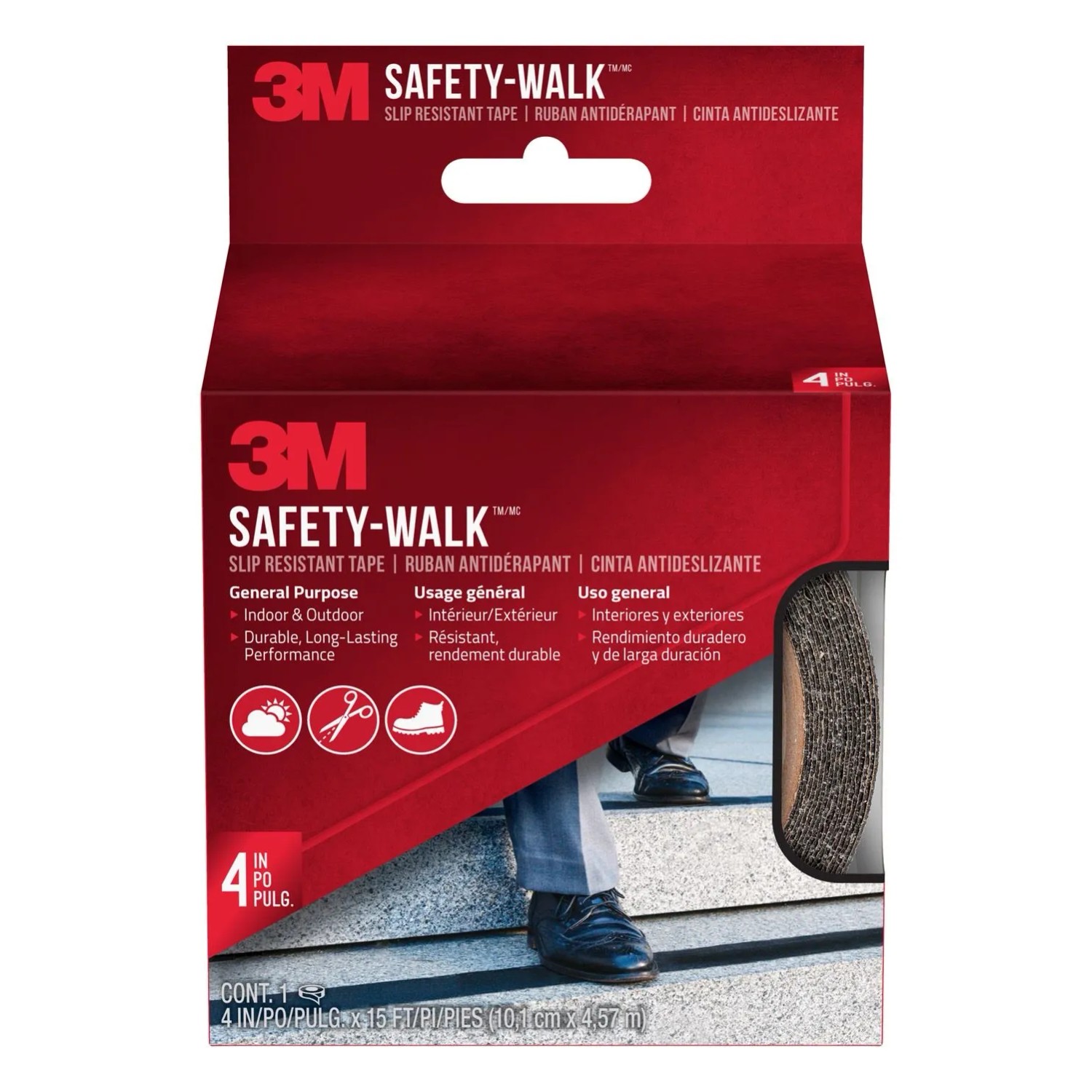 3M Taśma Safety Walk czarna 101mm x 4,5m