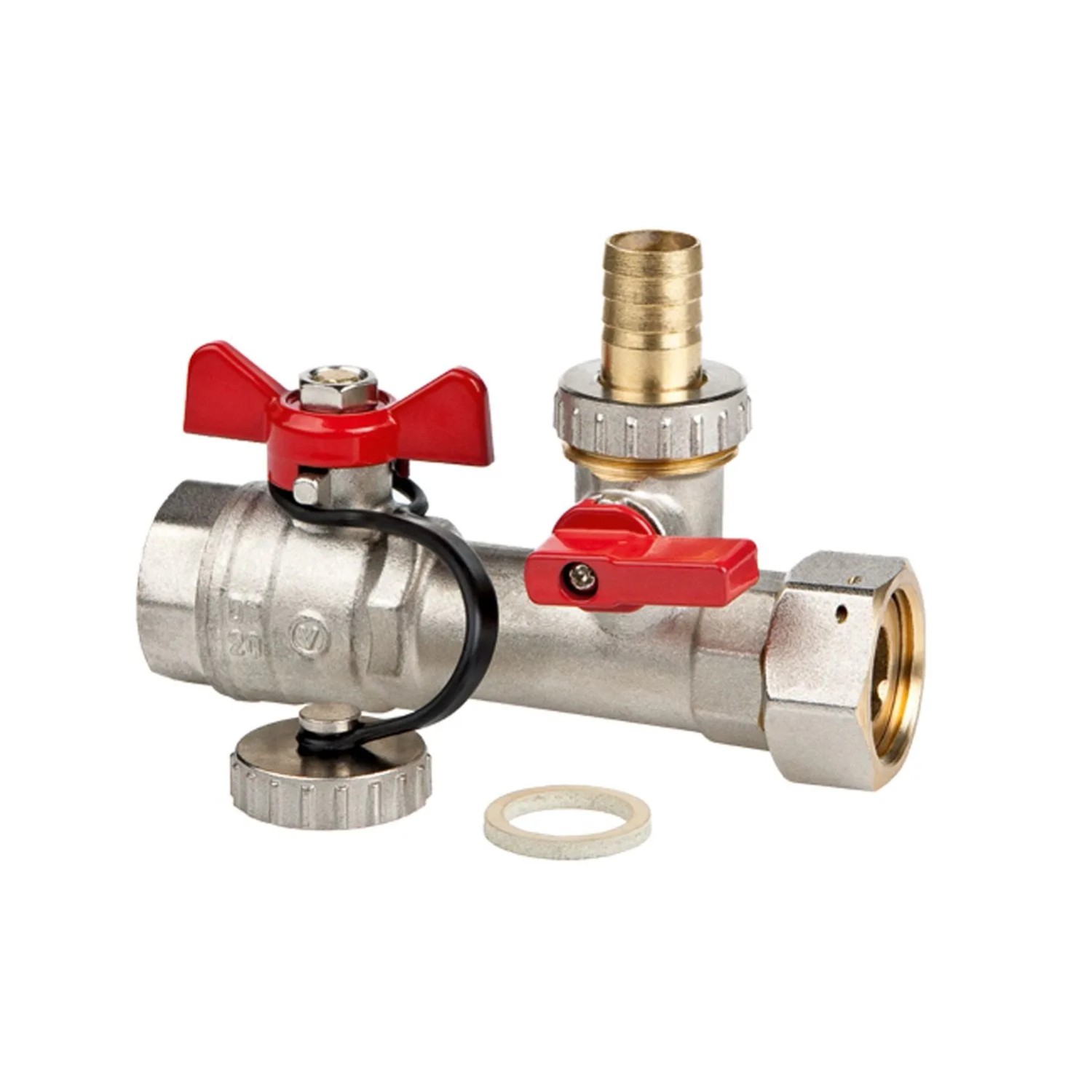 Valvex Zawór kulowy z obrotową nakrętką spust Spin 3/4" G3/4