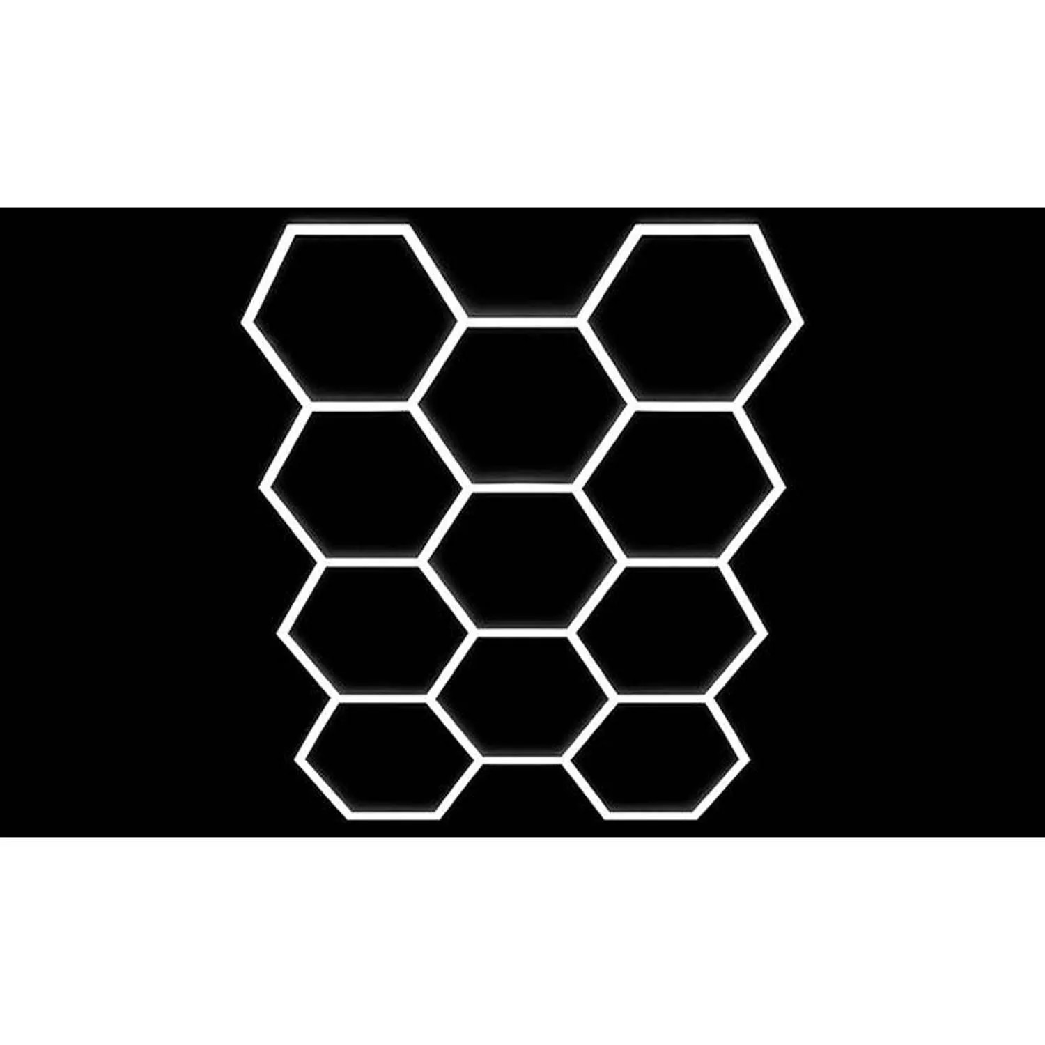 MasterLED Lampa LED HEXAGON 11L 460W 6500K 59800lm 419x301 cm