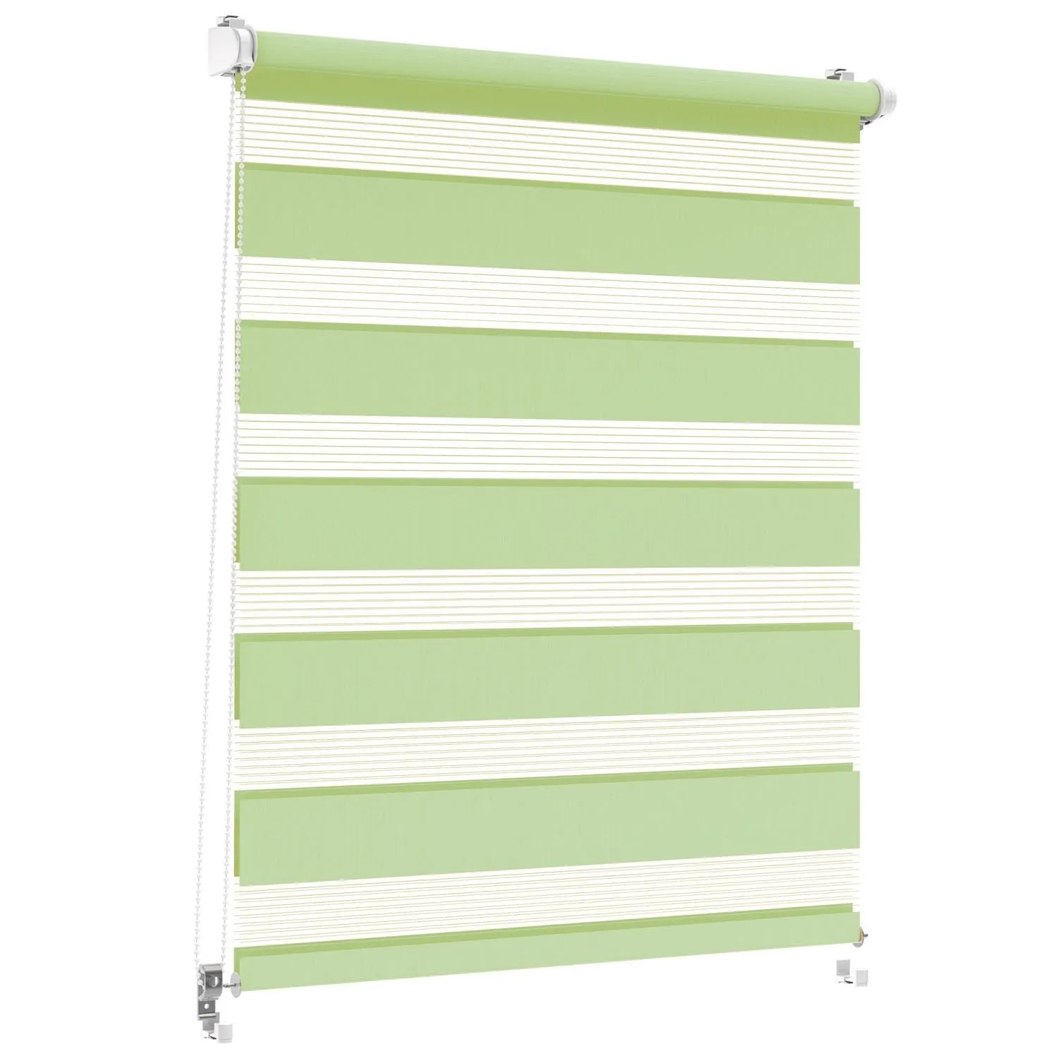 Mini roleta CLASSIC Dzień/Noc pistacja 76 x 140 cm