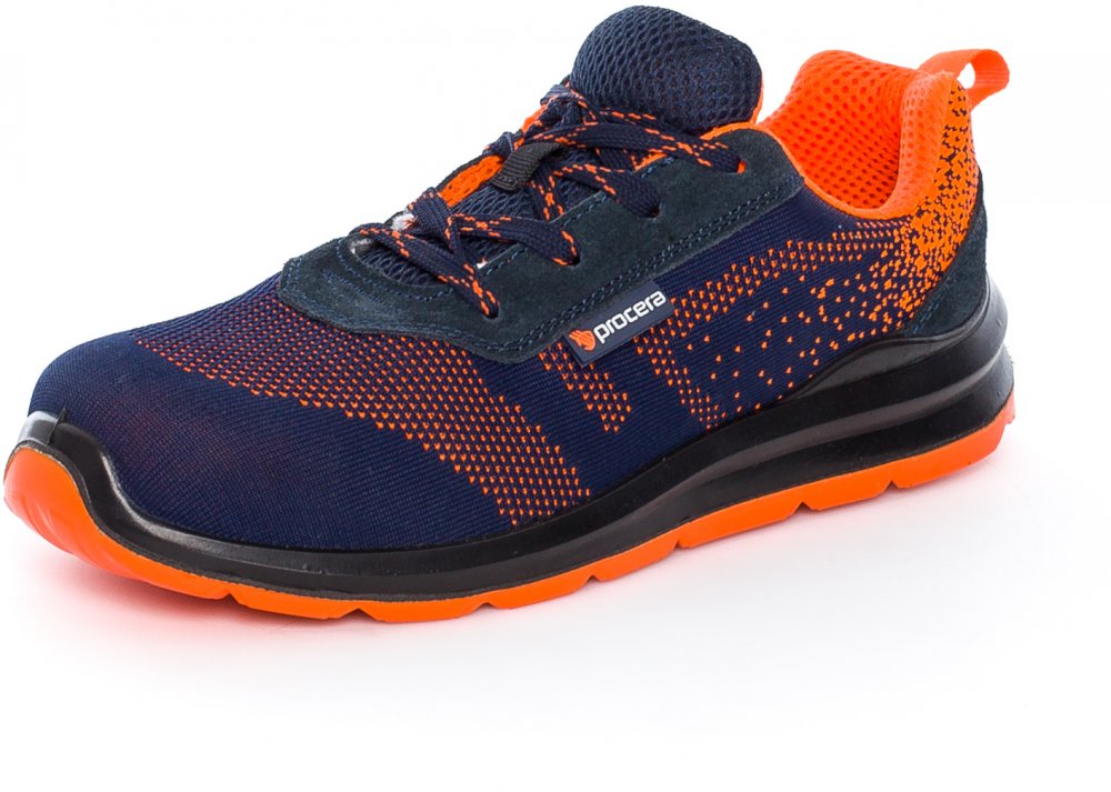 Buty bezpieczne Procera Texo S1, rozmiar 45, granatowo-pomarańczowy