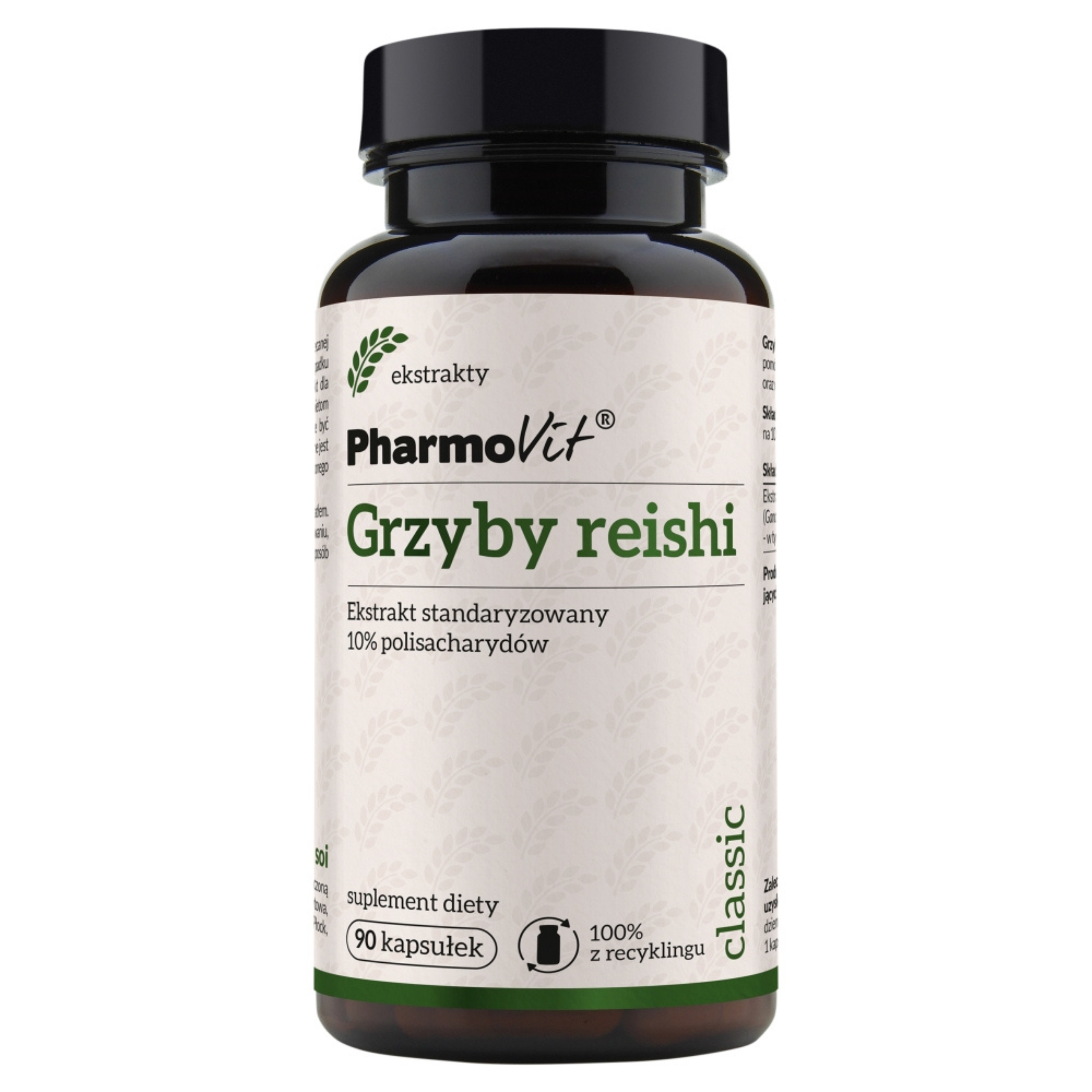 Pharmovit grzyby reishi, 90 kapsułek