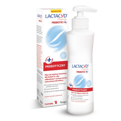 Lactacyd pharma prebiotic+ - probiotyczny płyn do higieny intymnej, 250 ml