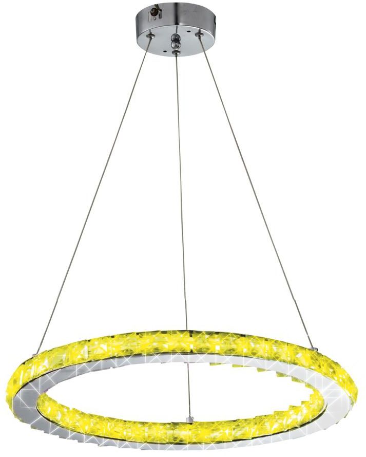 Candellux Lords lampa wisząca 12W LED chrom 31-63113