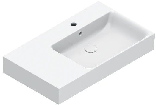 Catalano New Premium umywalka 80x47 cm prostokątna ścienna-meblowa-nablatowa biała 0220831001