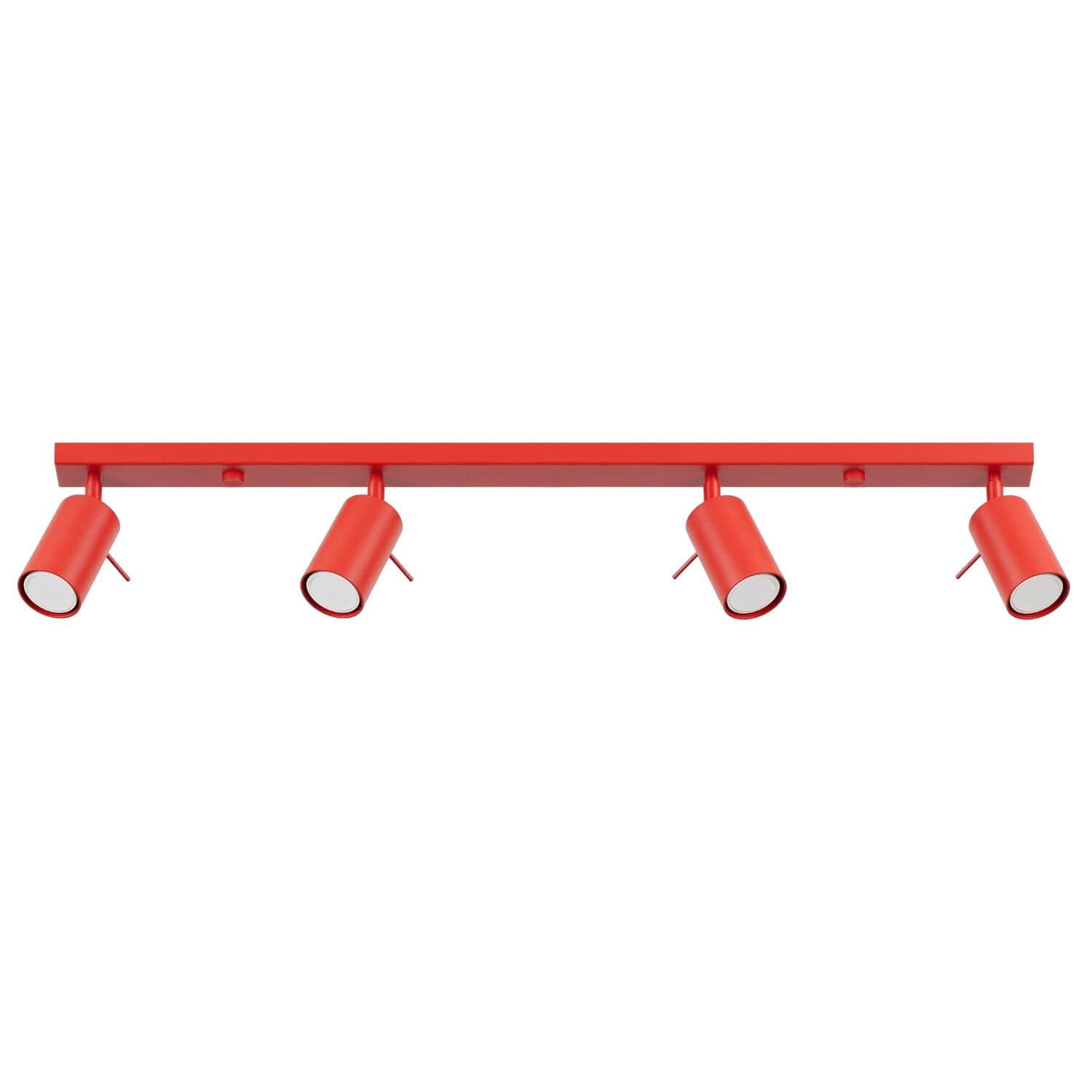 Sollux Lighting Ring lampa podsufitowa 4x10 W czerwona SL.2193