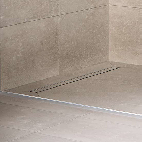 Hansgrohe RainDrain Compact odpływ liniowy 120 cm stal szlachetna szczotkowana 56184800