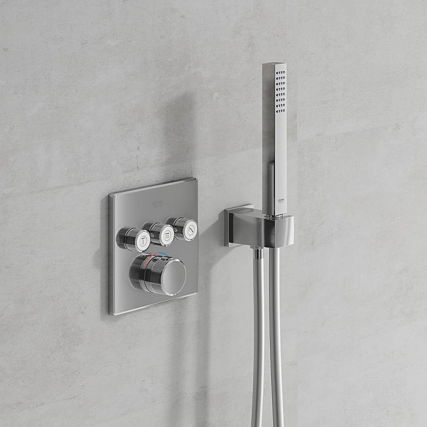Grohe SmartControl bateria wannowo-prysznicowa podtynkowa StarLight Chrome 29149000