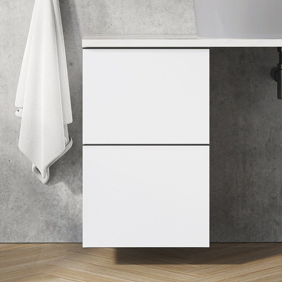Elita Look szafka 40x44,9x63,5 cm boczna wisząca white matt RE080401025290