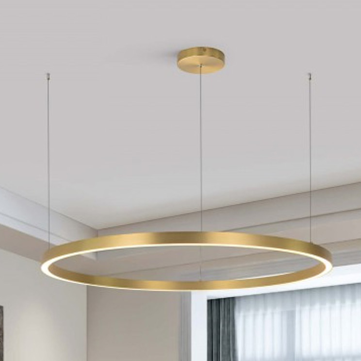 Light Prestige Midway lampa wisząca x W złota LP-033/1PLGD