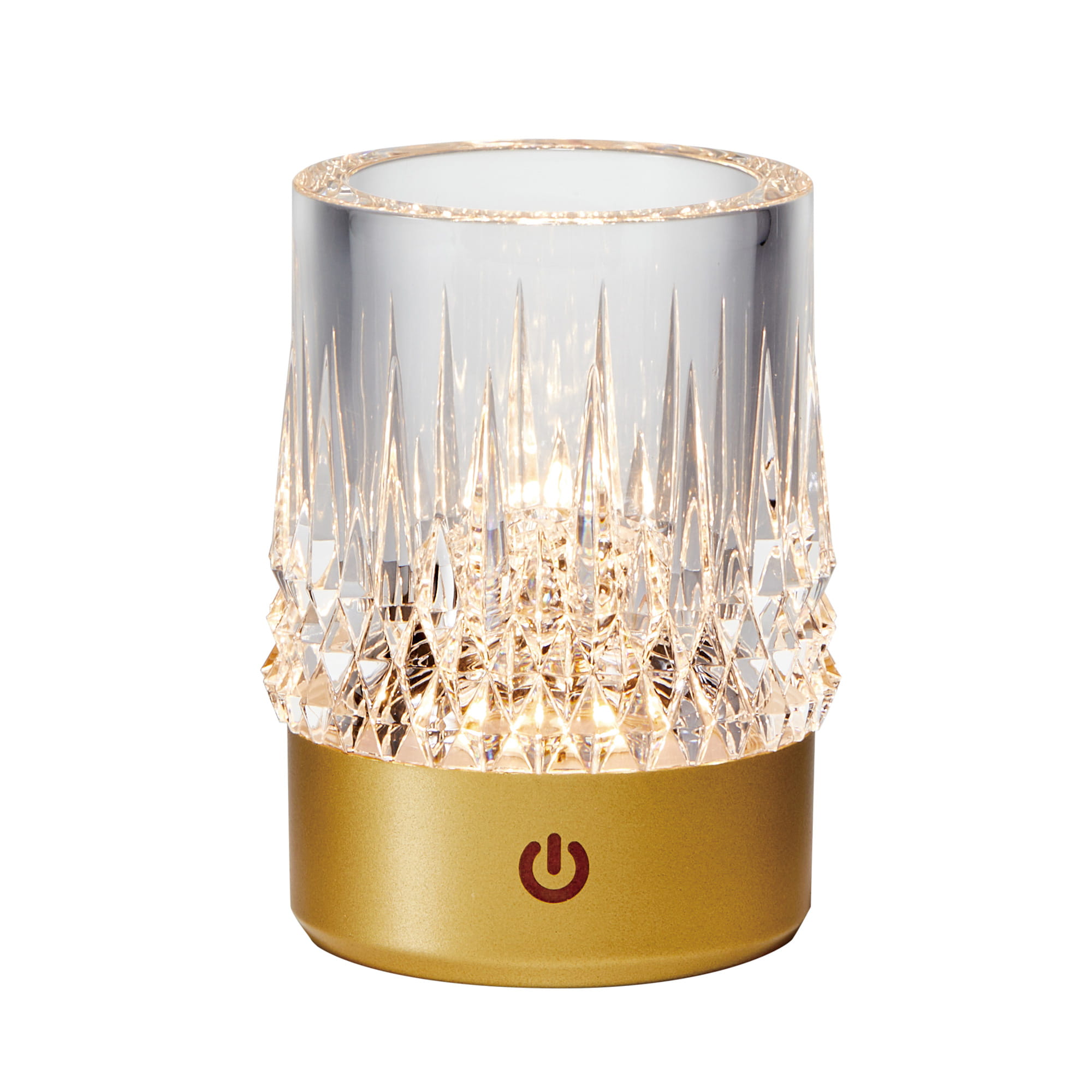 Zuma Line Crystal lampa stołowa 1x1 W złota NHTD-N08-G