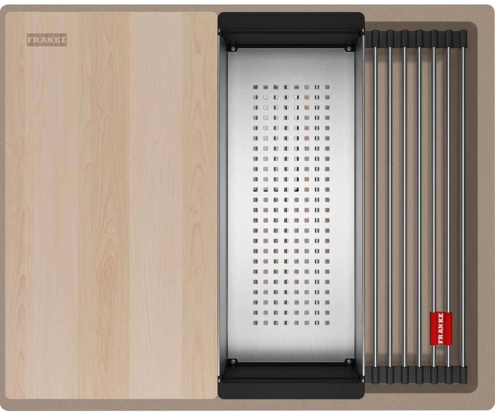Franke Kanon KNG PRO 110-52 zlewozmywak granitowy 56x46 cm cappuccino 125.0749.657