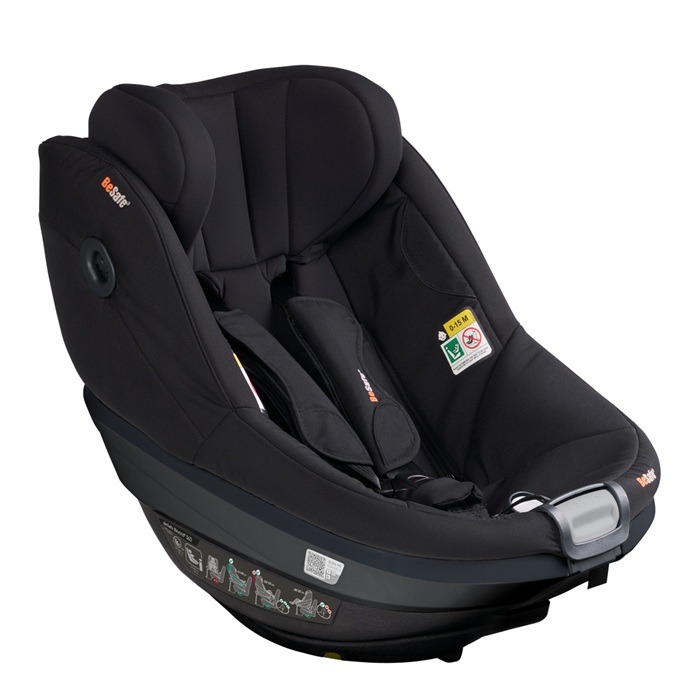 BeSafe Beyond² 360 - fotelik bez bazy od 61 do 125 cm-Black Cab