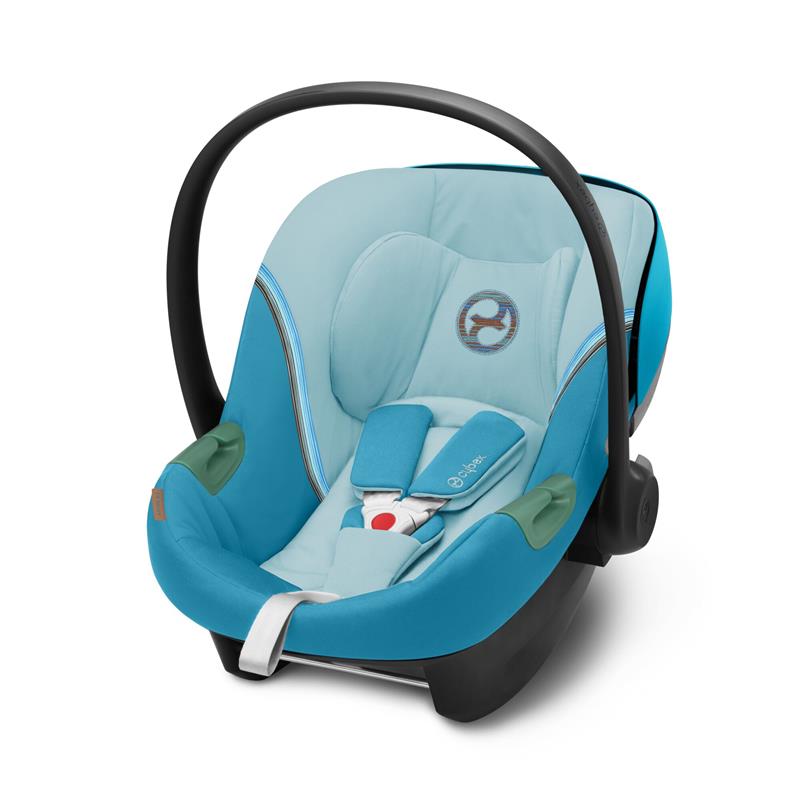 Cybex Aton S2 i-Size - fotelik samochodowy 45 cm - 87 cm, 0-13 kg-Beach Blue