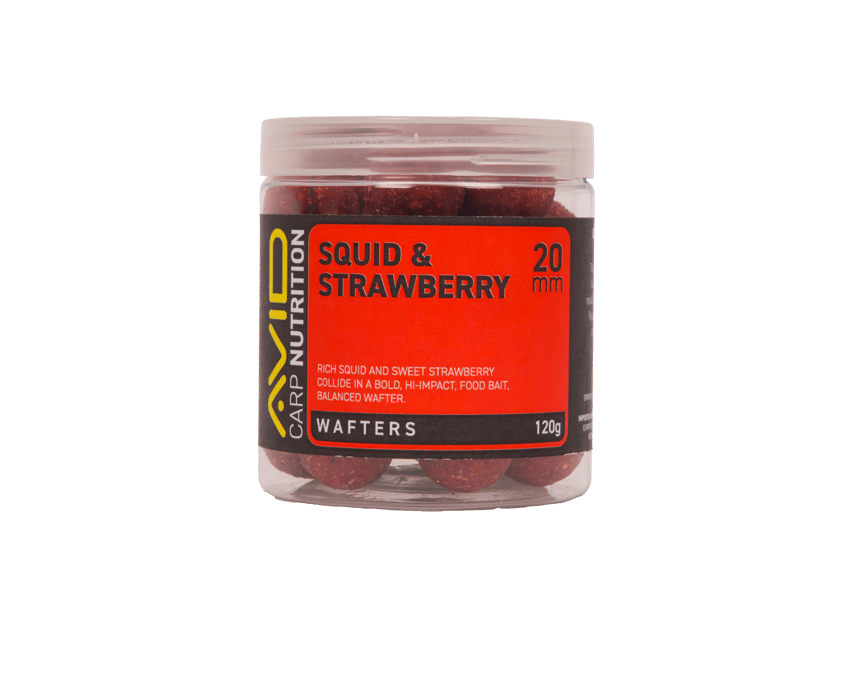 Avid Kulki Pop-up Squid & Strawberry 20mm Red