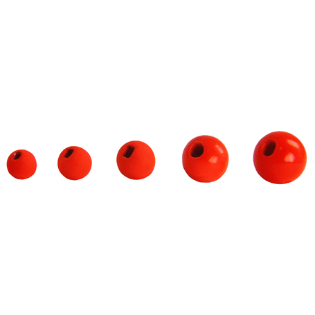 Koraliki Wolframowe Czerwone fi 4,6mm 0,71g
