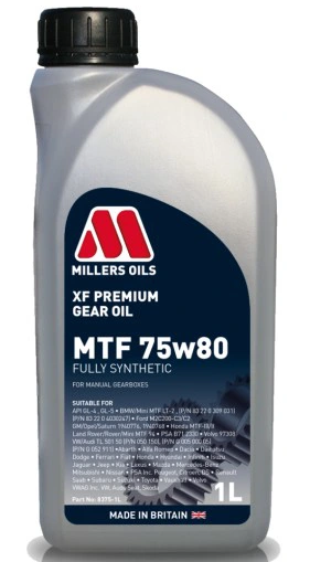 MILLERS OILS XF PREMIUM MTF 75W80 1L - Petrostar