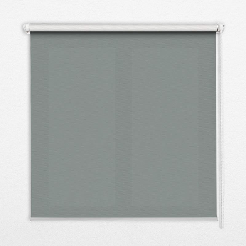 Roleta Dekoracyjna Tulup 110x140 cm Szary Montaż do ściany/sufitu 1 szt.