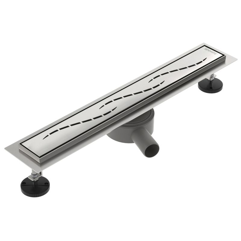 Odpływ liniowy obrotowy SEVANTE z maskownicą WK162 60 cm inox FLAT 1szt.