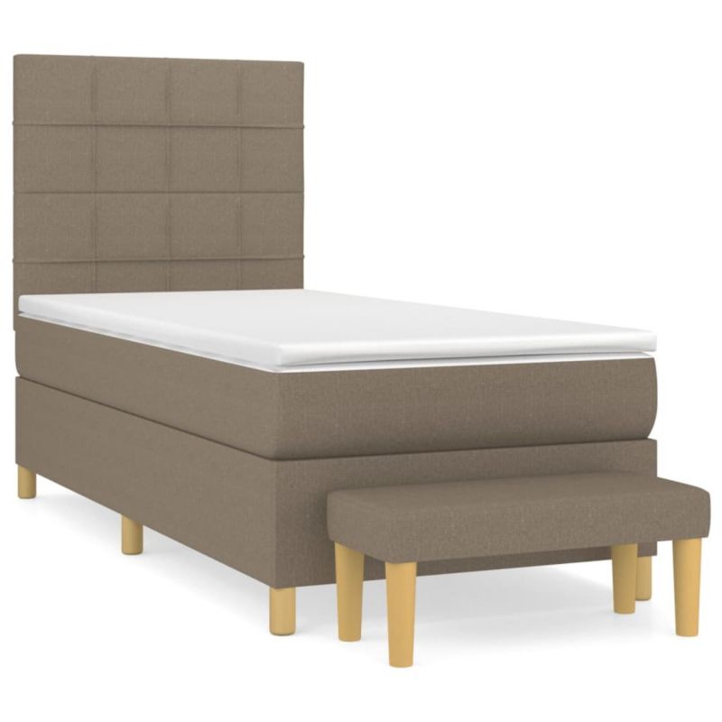Łóżko kontynentalne WaszeMeble 100x200 Brązowe WM-3137137 1 szt.