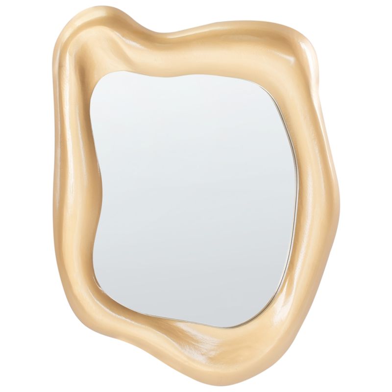 Lustro ścienne Santec 59 cm 77 cm Złoty 1 szt.