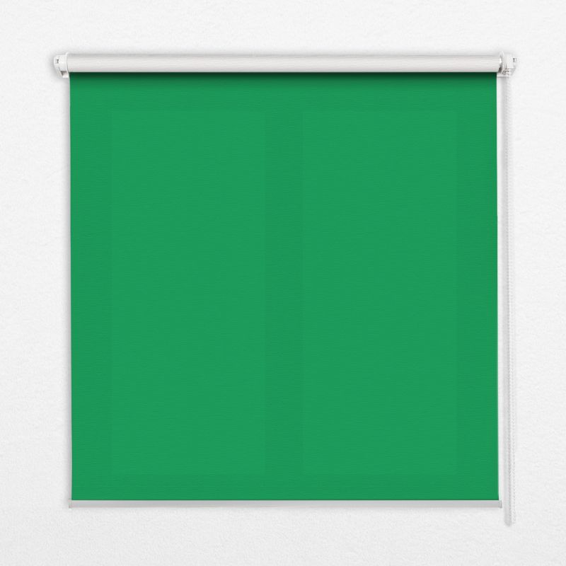 Roleta Z Nadrukiem Tulup 100x140 cm Zielony Montaż do ściany/sufitu 1 szt.