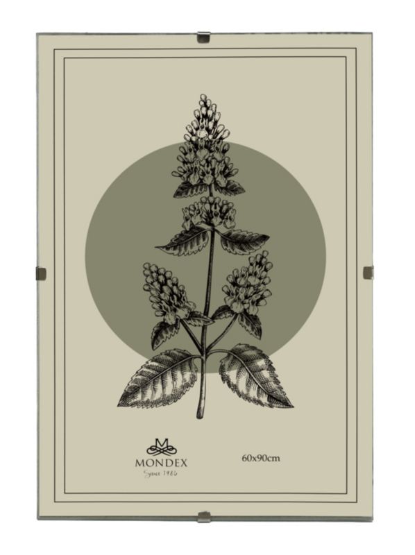 Ramka antyrama z plexi ADI Antyrama 60x90 cm transparentna 1 szt.