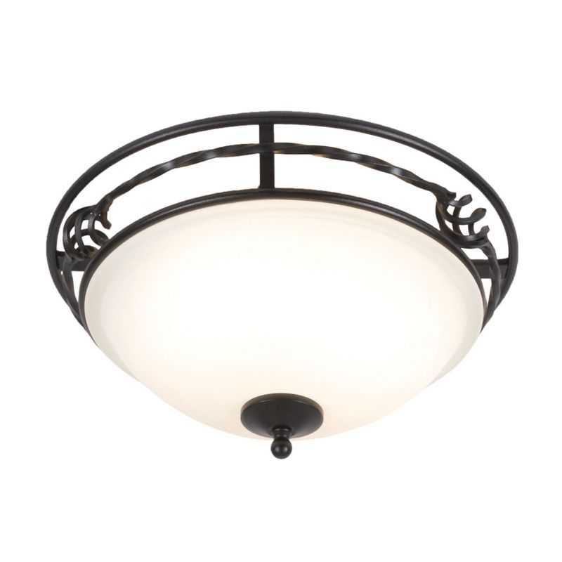 Plafon sufitowy Elstead Pembroke czarno-biały 2 x E27 x 60W IP20 wym: 16,5 x 36,5 x 36,5 cm - 1 szt.