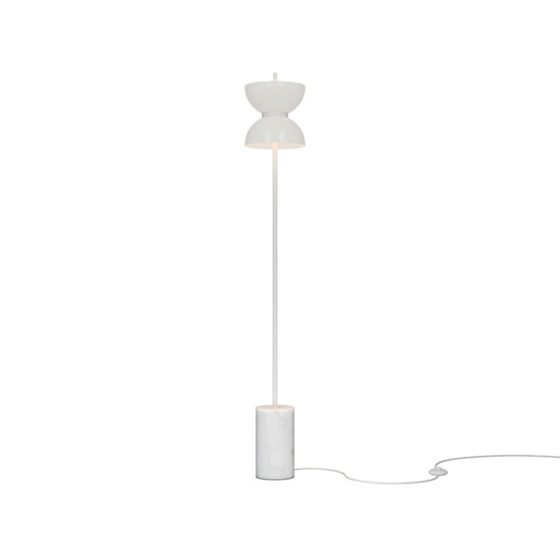 Lampa stojąca podwójny klosz Maytoni KYOTO biała LED 11W biały ciepły 3000K 1300lm IP20 wym:145x22x22cm - 1 szt.