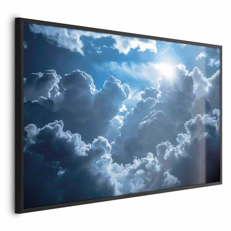 Plakat Artgeist Ożywiona sceneria 90x60 cm z ramą czarną 1 szt