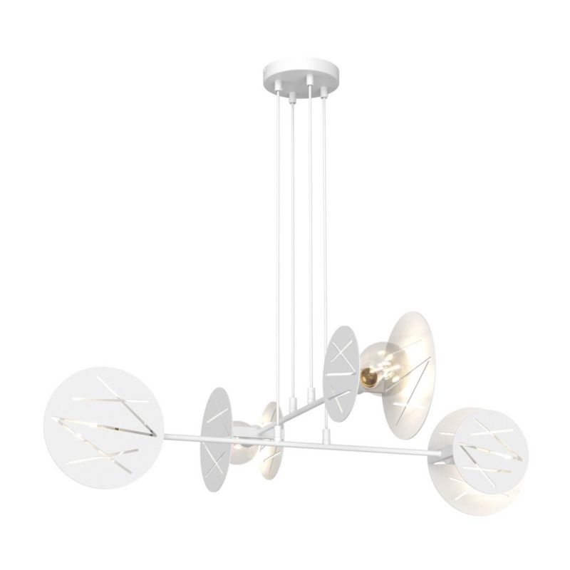 Lampa wisząca Emibig XOTIC biała 4xE27x20W IP20 wym:120x96x96cm - 1 szt.
