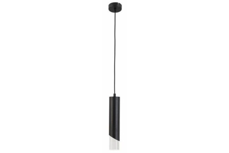 Lampa wisząca Reality Hardin 3850 czarna tuba 1xE27 x 40W 1 szt.