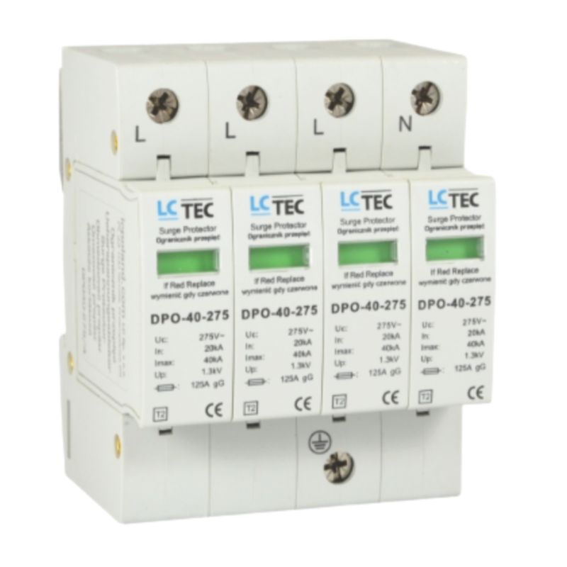 Ogranicznik przepięć T1+T2 3P 275V PPO07-275/3+1 LC TEC 1 Szt.