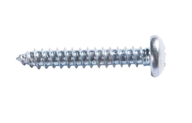 Wkręty uniwersalne Diall z łbem walcowym 3,5 x 20 mm ocynkowane białe 40 szt.