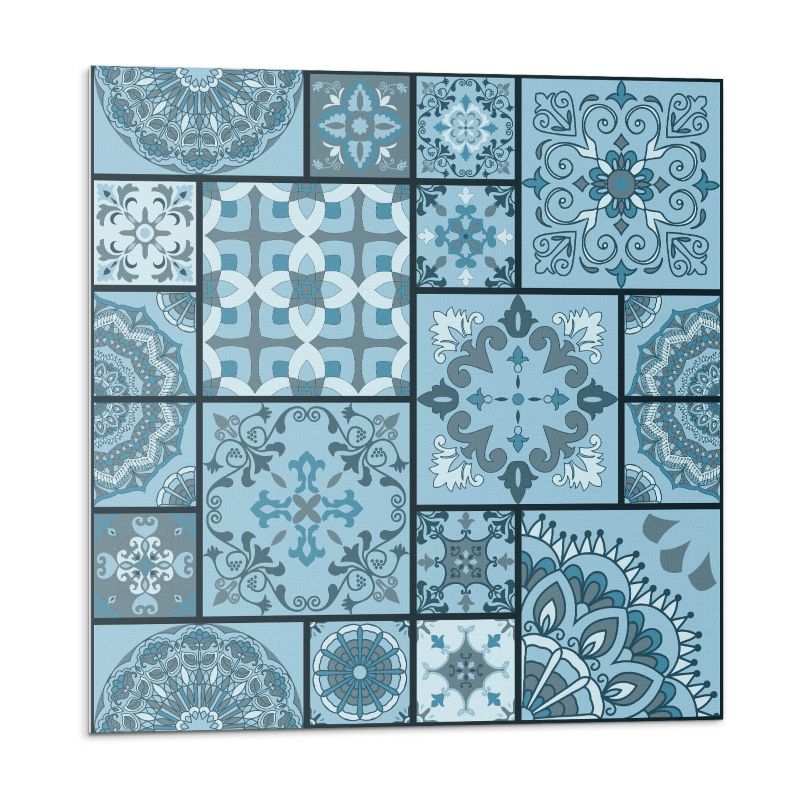 Kafelki samoprzylepne Wallfluent 30x30 cm Geometria w mozaikowym stylu 9 szt.