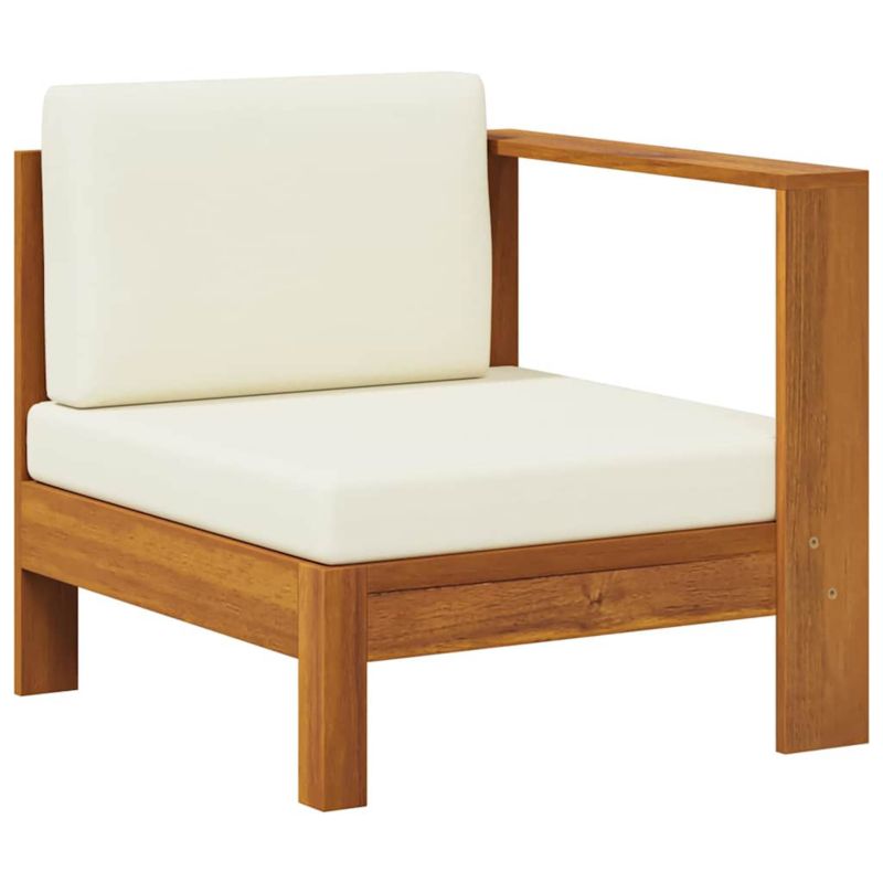 Sofa ogrodowa WaszeMeble z akacji brązowa z poduszkami WM-310642 1 szt.