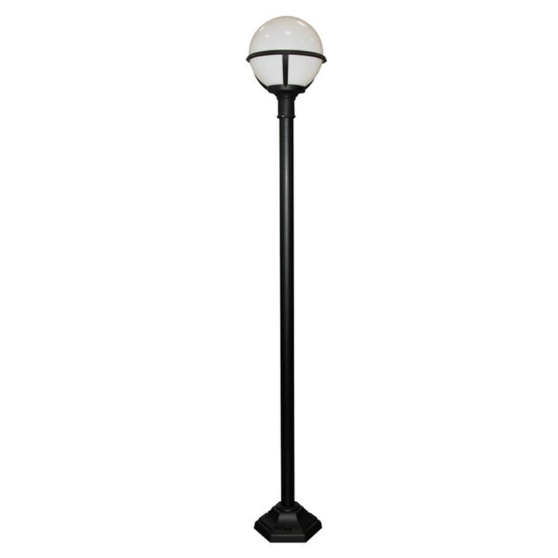 Latarnia ogrodowa Elstead Glenbeigh czarna 1 x E27 x 60W IP44 wym: 181 x 27 x 27 cm - 1 szt.