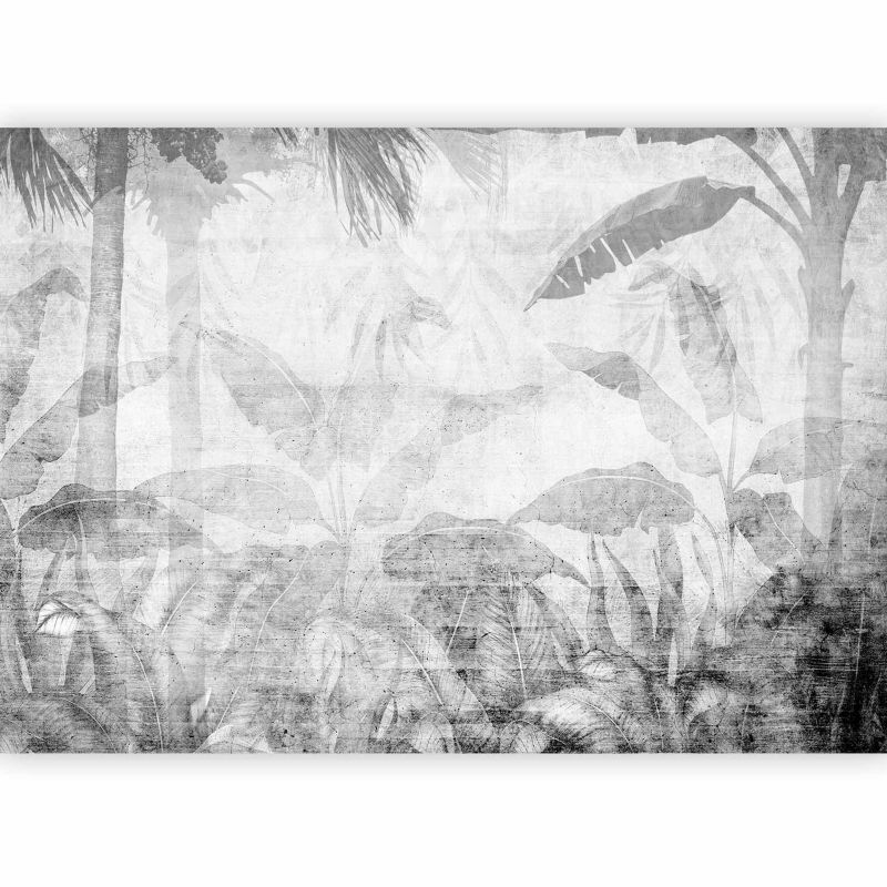 Fototapeta flizelinowa Artgeist 110g/m2 Liście czarna 150x105 (3 części) 10018ac rolka 1 szt