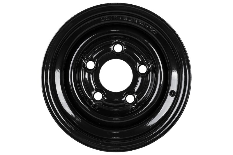 Felga stalowa do przyczepy UNITRAILER czarna 6Jx10"H2 5x112 ET:-4 1 szt.
