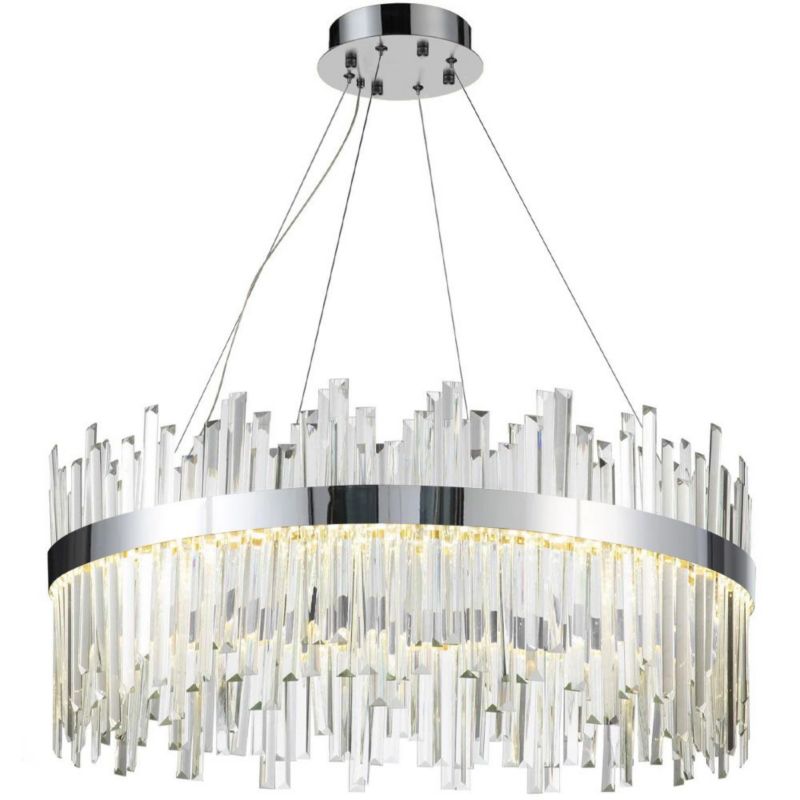 Lampa Sufitowa Wisząca Toolight App1516-Cp60 Chrom 1Szt