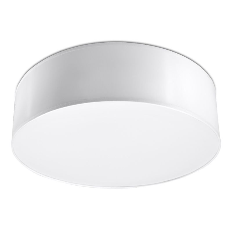 Plafon Pure Lume PIAZZA okrągły 35 cm biały 2xE27x15W IP20 - 1 szt.