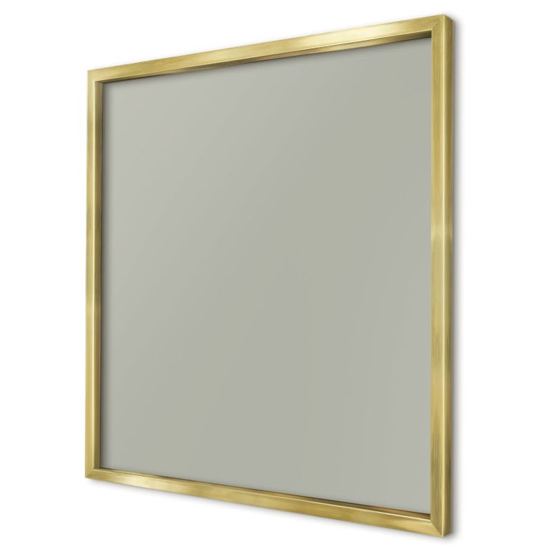 Magnetyczna tablica ozdobna Wallfluent 50x50 Neutralna szarość w złotej ramie 1szt