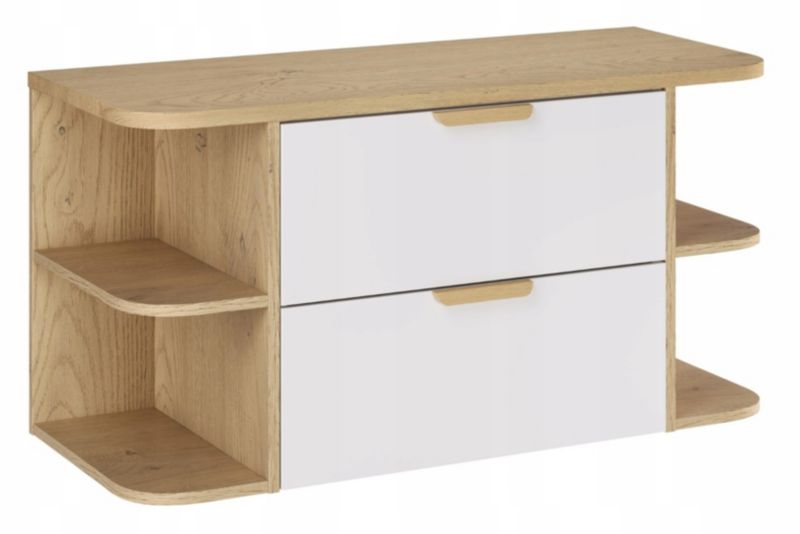 Zestaw łazienkowy Furnidea 100 cm biały mat Aster White zestaw